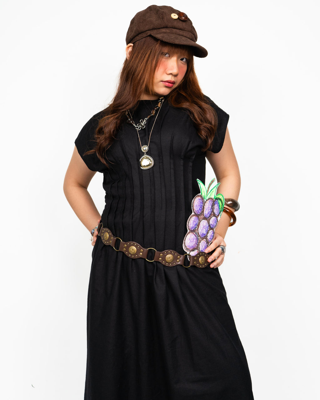Bella Sleeveless Pleated Dress