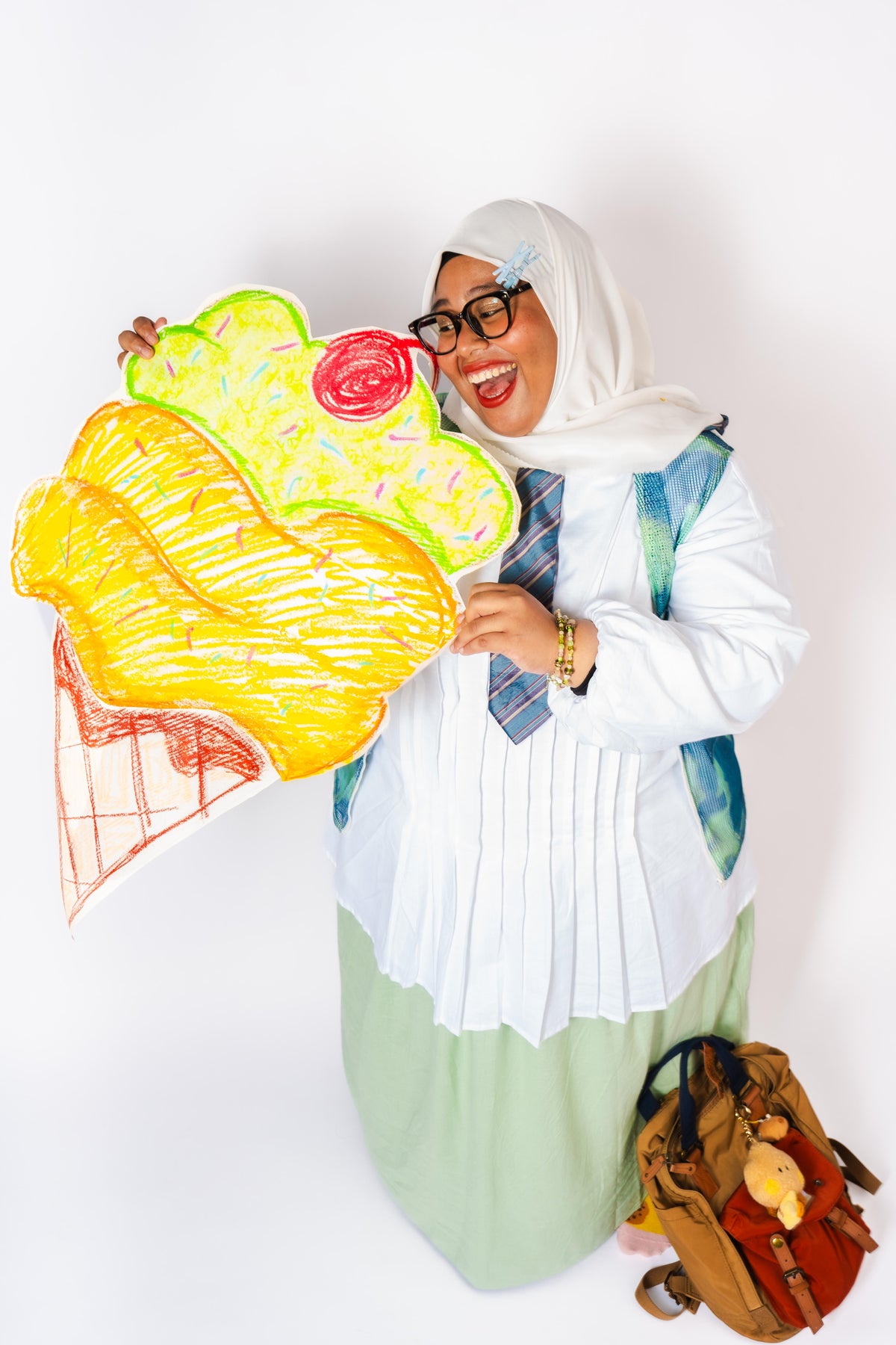 Manis Long Sleeve Pleated Top