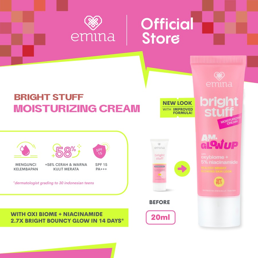 Emina Bright Stuff Moisturizing Cream